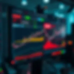 An advanced trading bot interface showcasing market analytics